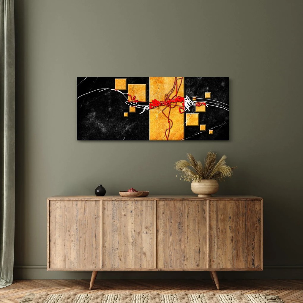 Abstraktný obraz - Tanečnice (120x50 cm)