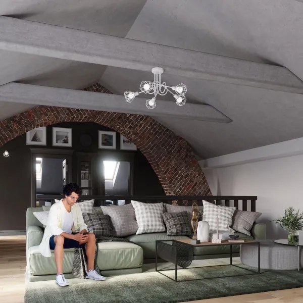 Sollux SL.1102 - Nástenné bodové svietidlo ARTEMIS 1xE14/40W/230V biela