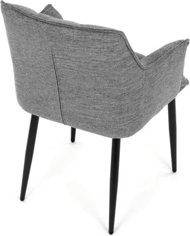 Jedálenská stolička sivá DCH-J2139 GREY2