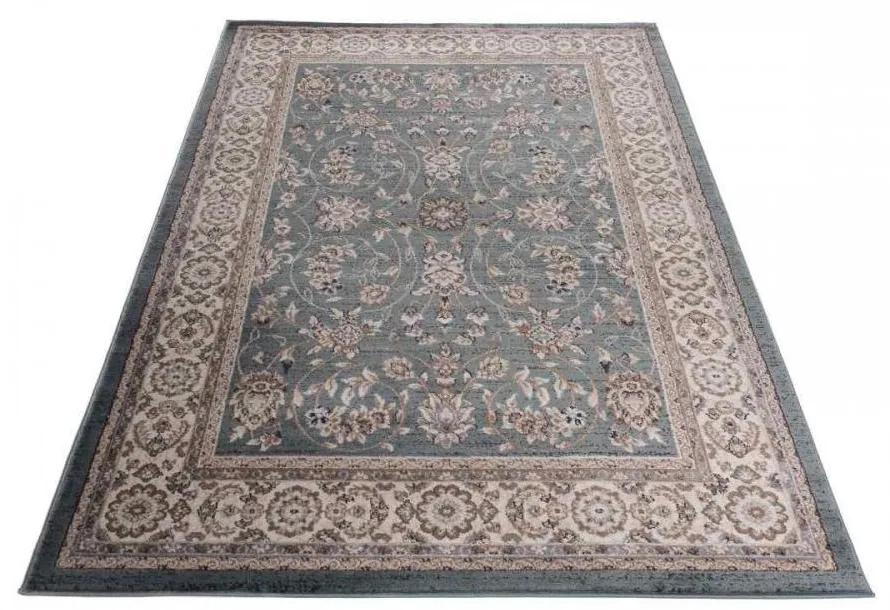 Kusový koberec klasický Fariba modrý 60x100cm