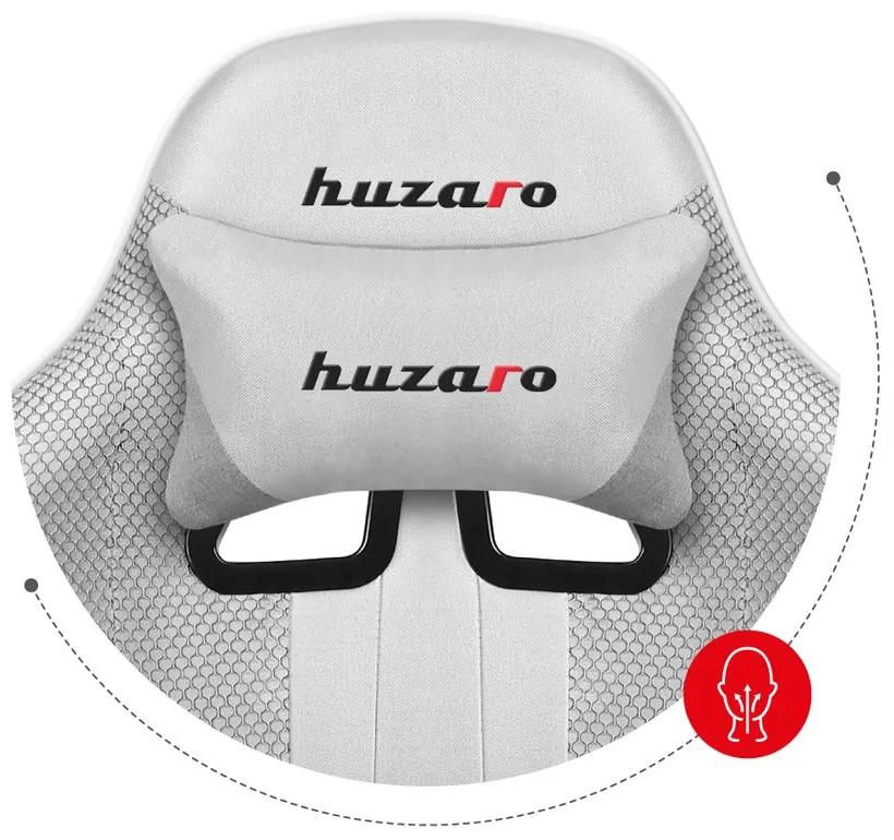Huzaro Herná stolička Force 4.7 s výsuvnou opierkou nôh - Bílá