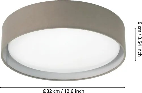 Eglo 31589 - LED stropné svietidlo PASTERI LED/11W/230V