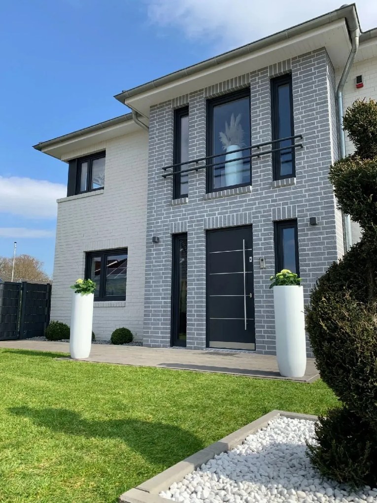 Kvetináč SOLERIO, výška 80 cm, sklolaminát, biely