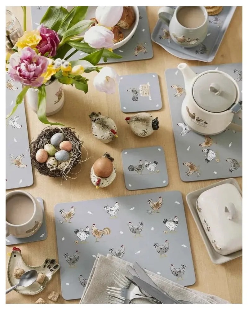 Korkové prestieranie 4 ks 21x29 cm Hen House – Cooksmart ®