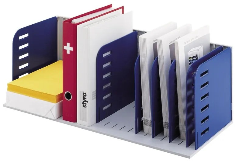 Triediace moduly, 8 prepážok, modrá