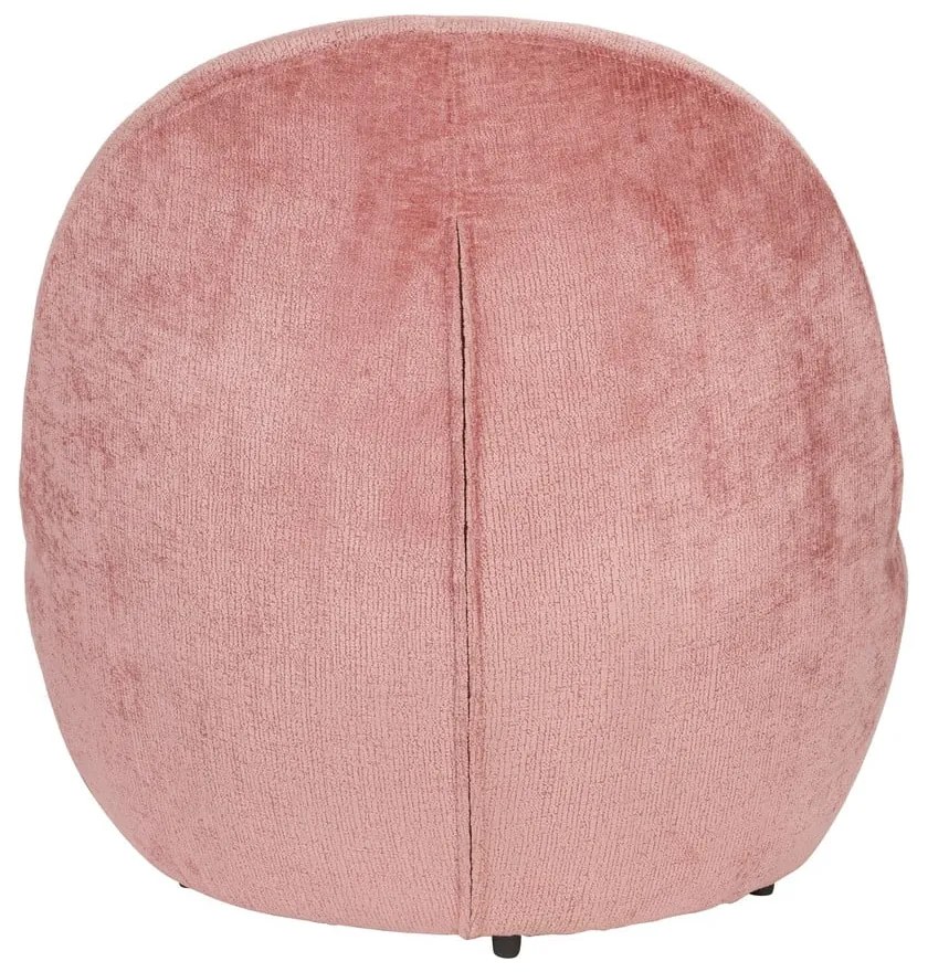 Ružové kreslo Nash – White Label