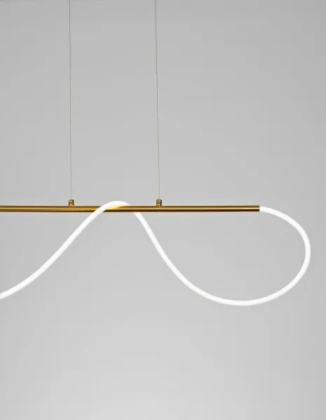 LED luster Tiriac 90 zlaté