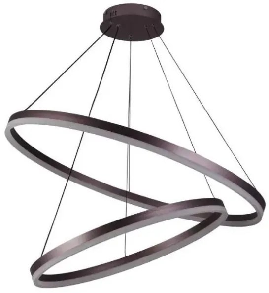 LED Stmievateľný luster na lanku LED/100W/230V 3000-6500K + diaľkové ovládanie