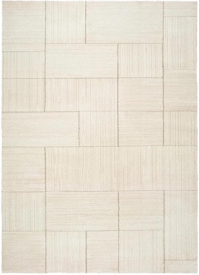 Biely koberec Universal Tanum Dice, 80 × 150 cm