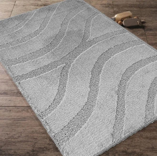 Sada kúpeľňových koberčekov Montana Symphony Sand Grey