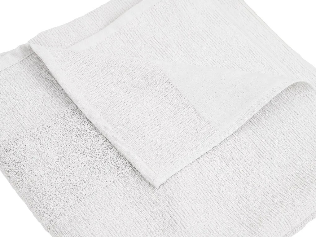 Súprava uterákov CARRARA 1ks 60x100 cm a 1ks 40x55 cm 100% bavlna, biela