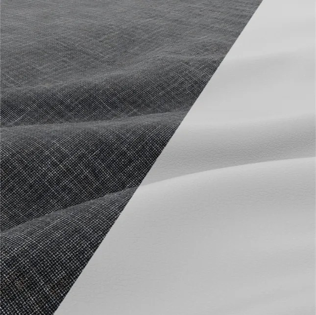 Sedacia súprava FORESTA ULL v tvare U popolová / biela