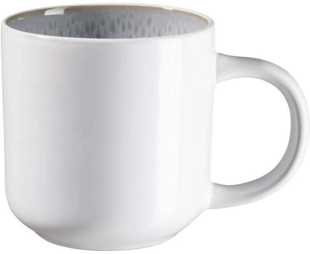 Mäser Súprava hrnčekov na kávu Lunaria Grey 360 ml, 4 ks