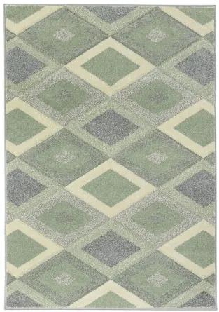 Koberce Breno Kusový koberec PORTLAND 1505/RT4H, zelená, viacfarebná,133 x 190 cm