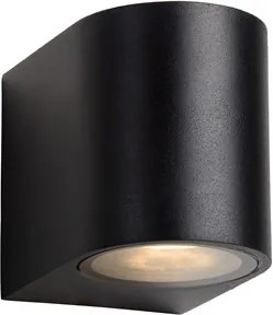 Lucide 22861/05/30 Moderné exteriérové nástenné svietidloZORA-LED Wall Light GU10/5W čierne