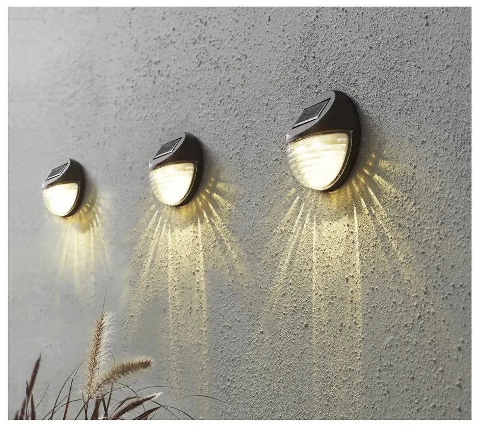 LED nástenné vonkajšie svietidlá v súprave 3 ks ø 11 cm Fency – Star Trading