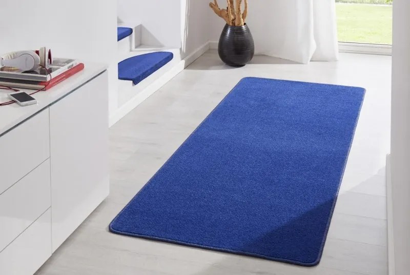 Hanse Home, Kusový koberec Fancy 103007 Blau - modrý, 133x195, modrá, obývacia izba