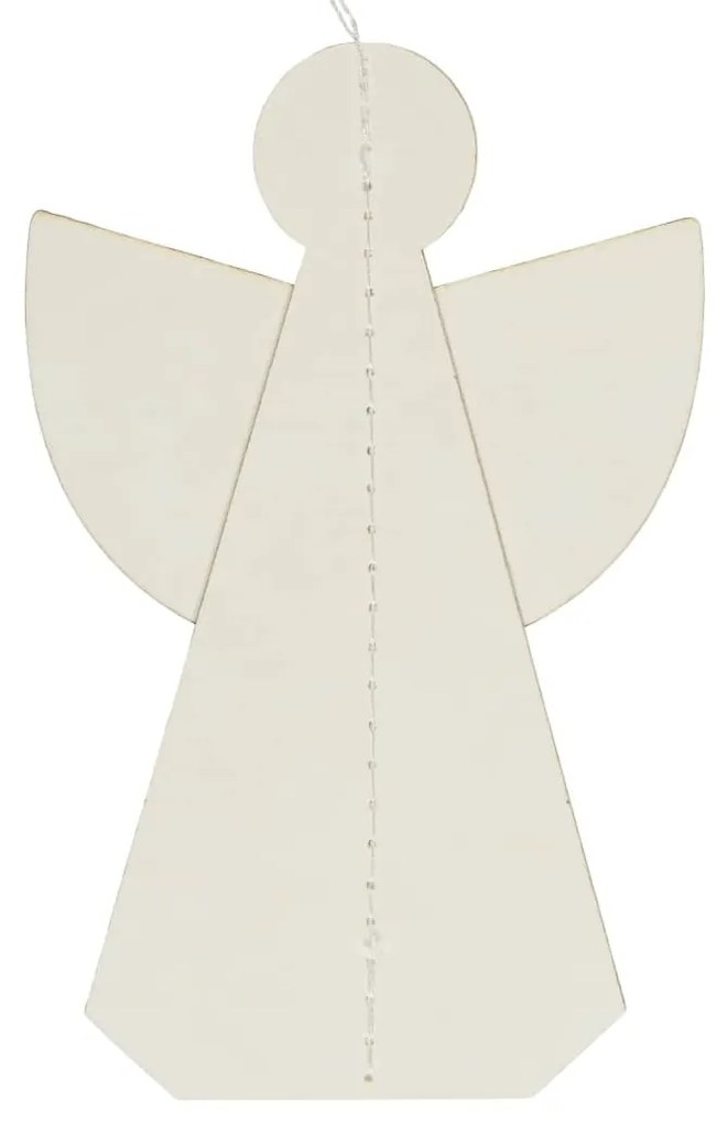 Ib Laursen Papierová vianočná ozdoba Angel 3D – set 3 ks