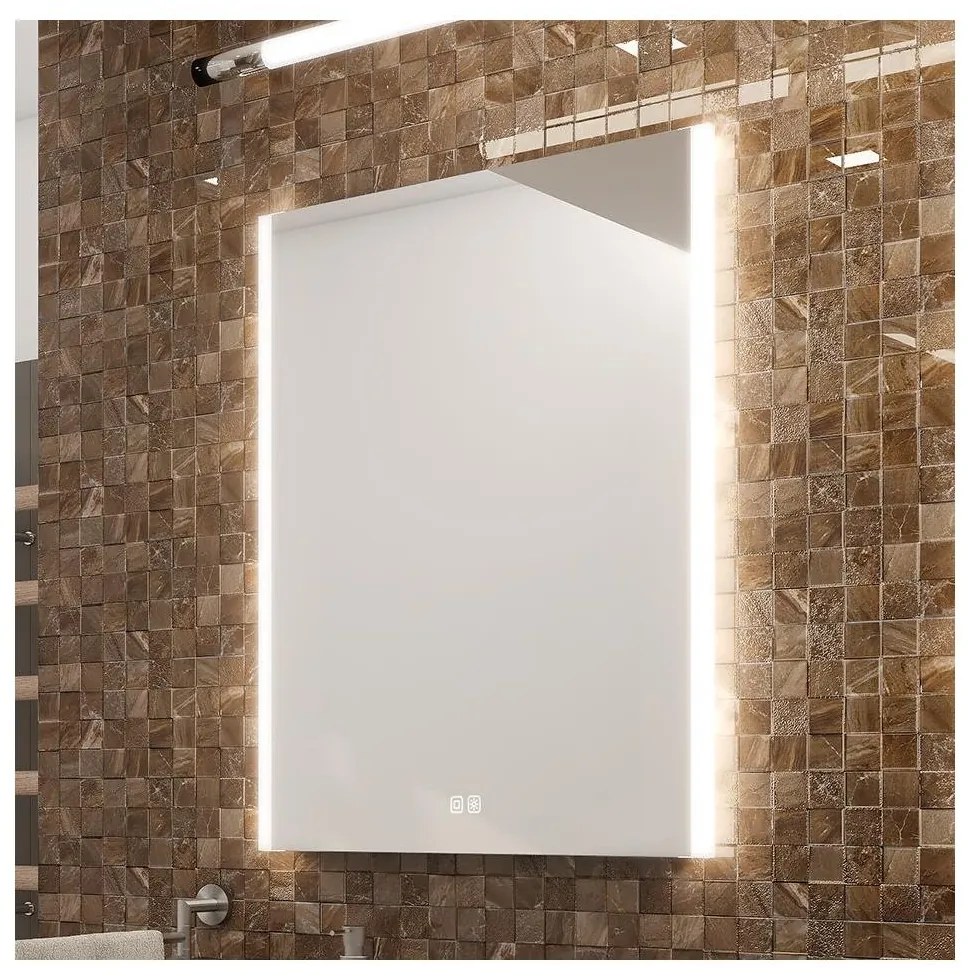 NIMCO ZP 11001VX - LED Kúpeľňové podsvietené zrkadlo 3000-6500K 70x50 cm IP44