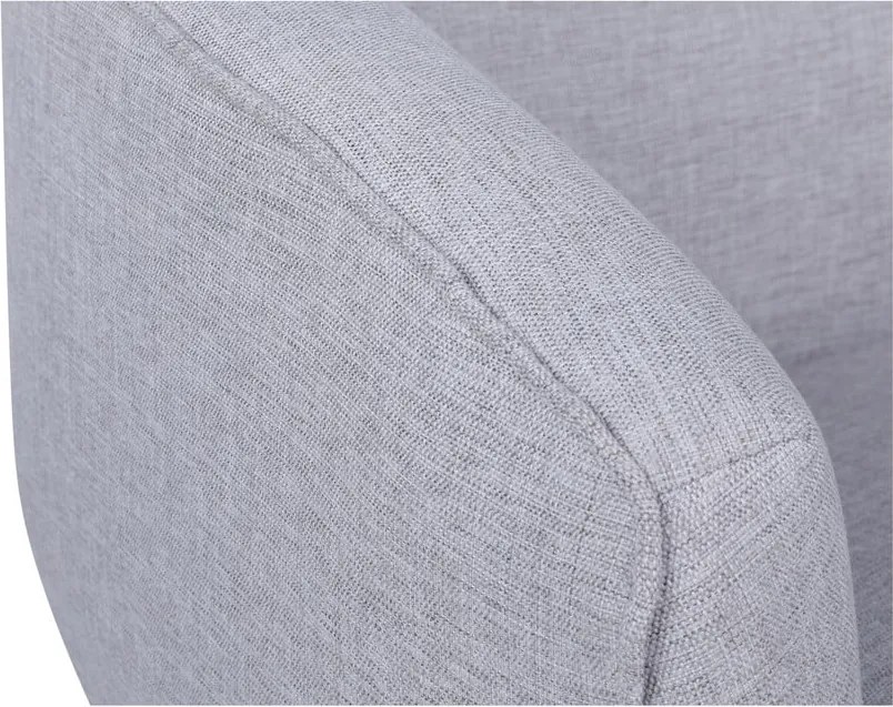 Sivé kreslo Piccoli – Artie