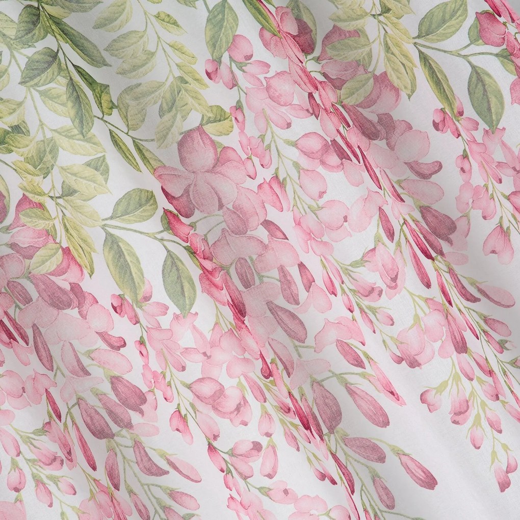 ZÁCLONA NA KRÚŽKOCH JULIETA 140X250 CM VIACFAREBNÁ