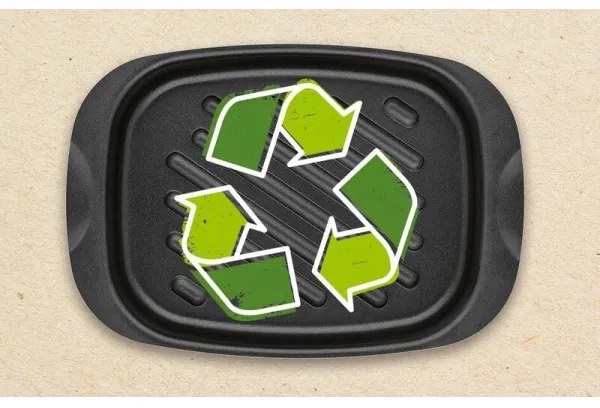 Tefal - Pekáč LA RECYCLE 27x39 cm čierna