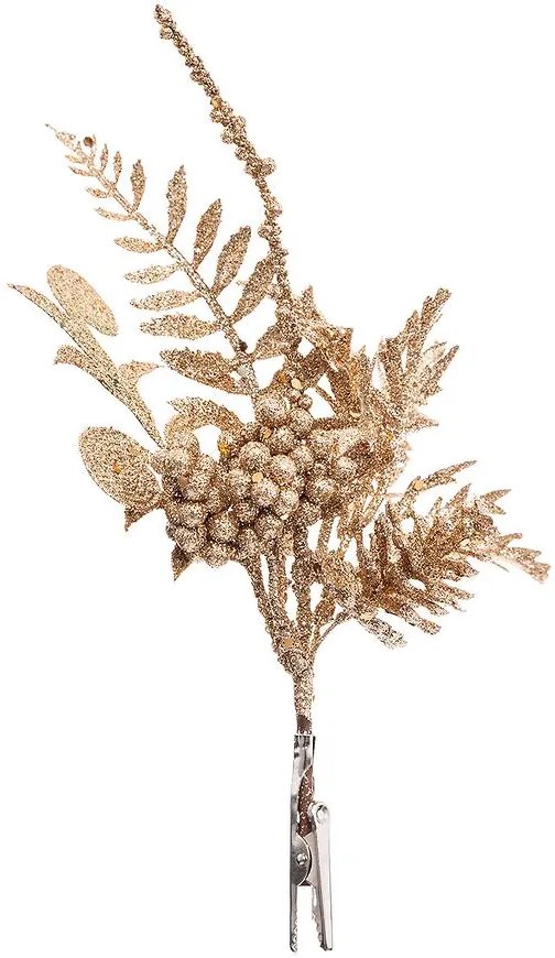 Ozdoba do kytice zlatá 184400