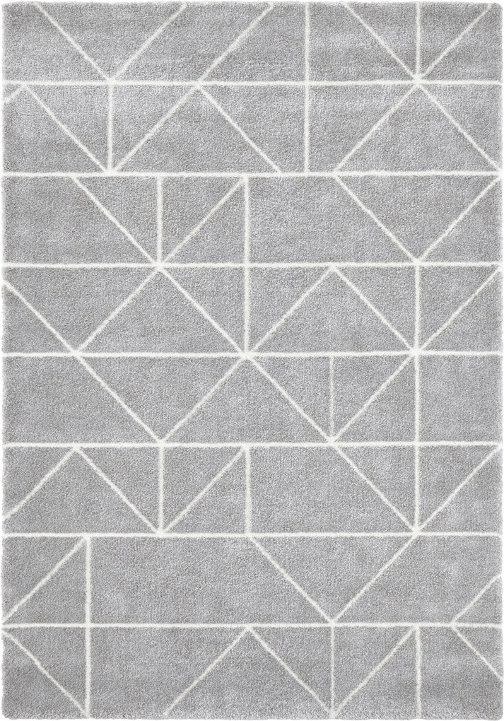 ELLE Decor koberce Kusový koberec Maniac 103647 Silver Grey/Cream z kolekce Elle - 80x150 cm