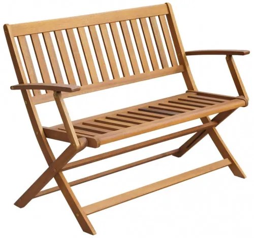 vidaXL Záhradná lavička s podložkou 120 cm akáciový masív-