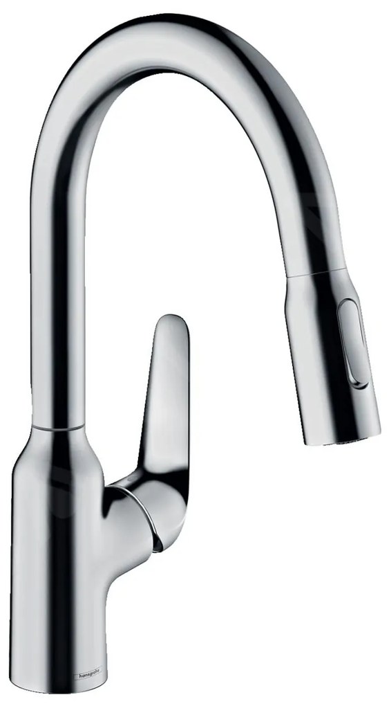 Hansgrohe Focus M42, drezová batéria M429-H180 ECO, s výsuvnou spŕškou, chrómová, 71862000