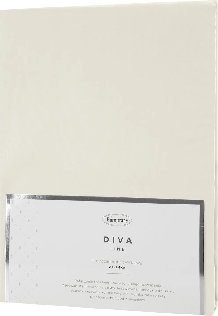 MAKOSATÉNOVÉ PRESTIERADLO DINA 200X220 CM KRÉMOVÉ