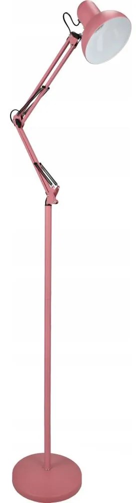 Stojacia lampa 1xE27/40W/230V ružová