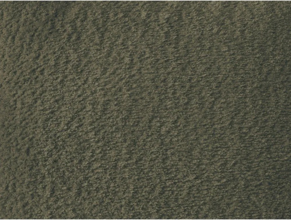 Zelená rohová pohovka z textílie buklé (ľavý roh/s leňoškou) Azra – Bobochic Paris