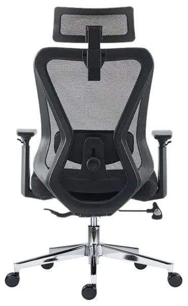 Kancelárska ergonomická stolička Neoseat KETTY — čierna, nosnosť 130 kg