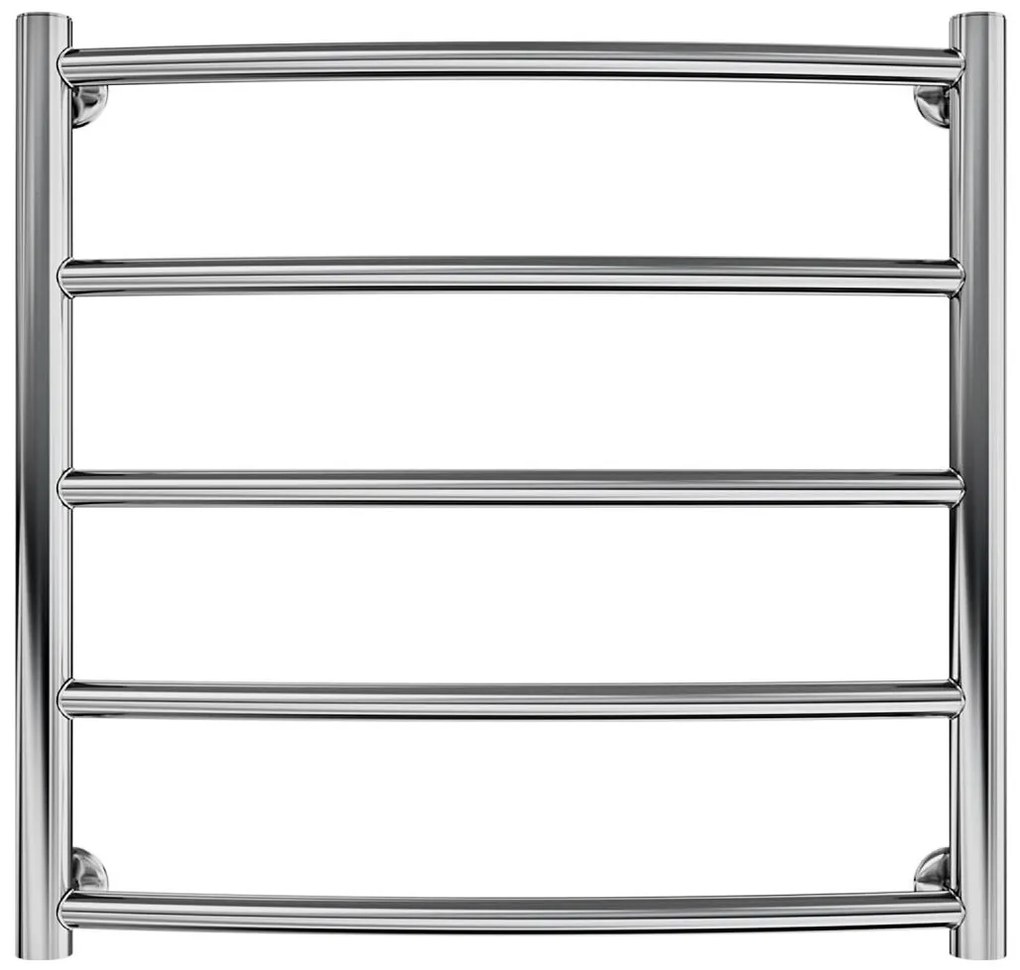 Kúpeľňový rebríkový radiátor CLASSIC 102W/230V 50x53 cm nerez/lesklý chróm