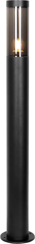 Moderná vonkajšia stojaca lampa čierna 110 cm IP44 - Rox