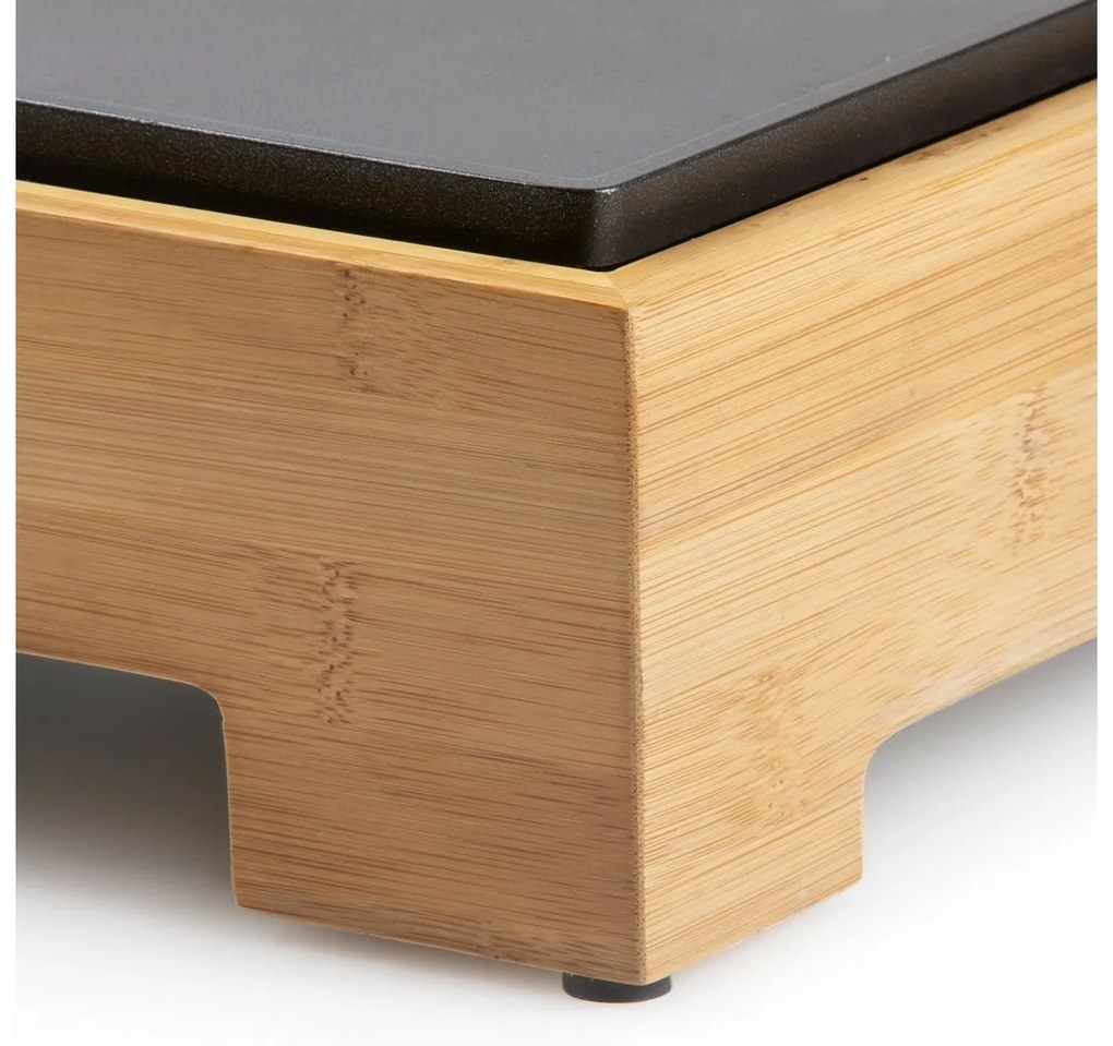 DOMO DO9271G stolný elektrický gril Plancha BambooStyle, L