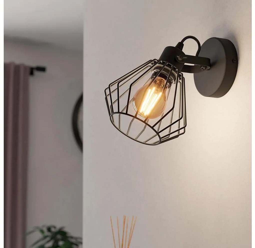 Eglo 98762 - Nástenné svietidlo TABILLANO 1xE27/40W/230V