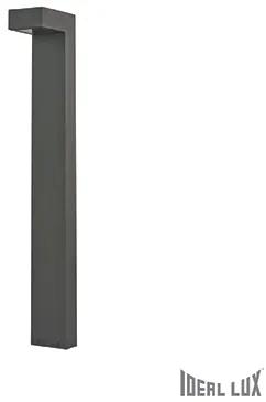 IDEAL LUX Vonkajší záhradný stĺpik SIRIO, 80cm, antracitový