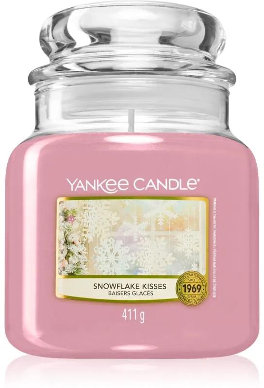 Yankee Candle Snowflake Kisses vonná sviečka 411 g