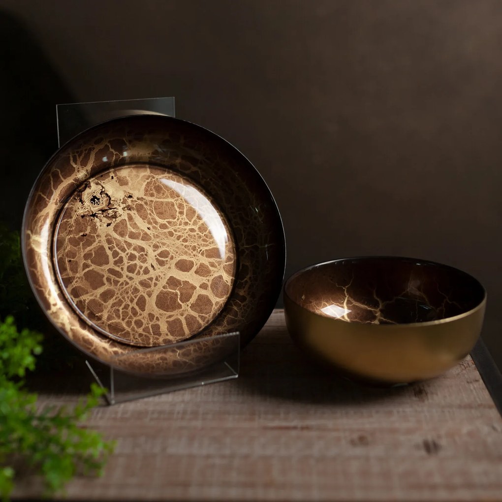 DEKORAČNÝ SKLENENÝ TANIER SUZI (01)