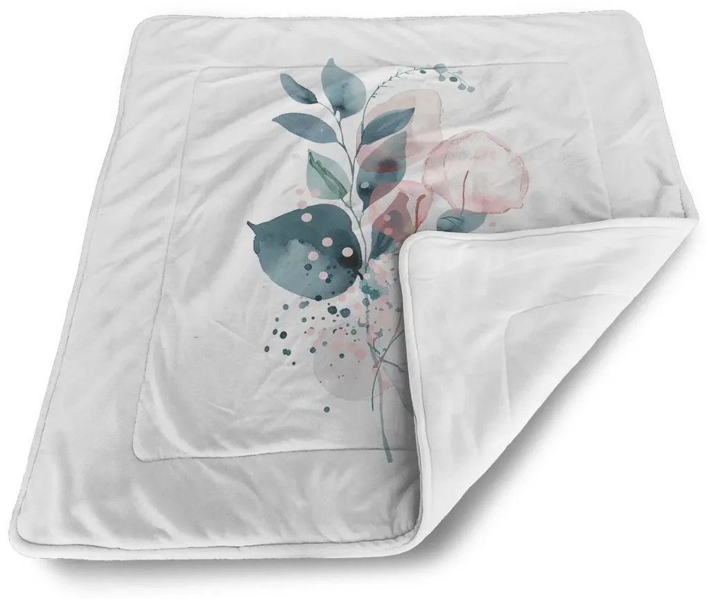 Sablio Deka pre bábätko Kvetinová abstrakcia - 90x120 cm