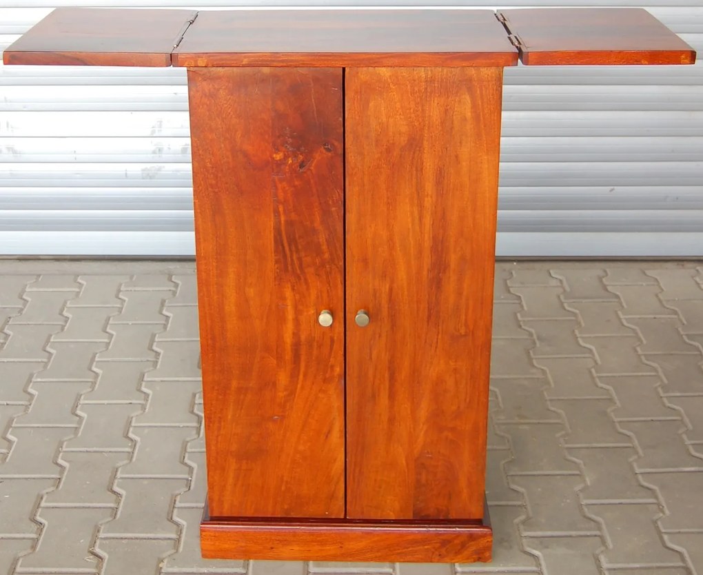furniture-nabytek.cz - Domácí bar v obýváku 55x110x40 z dřeva palisandr