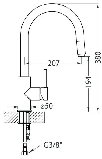 BATERIE DELOS - chrom