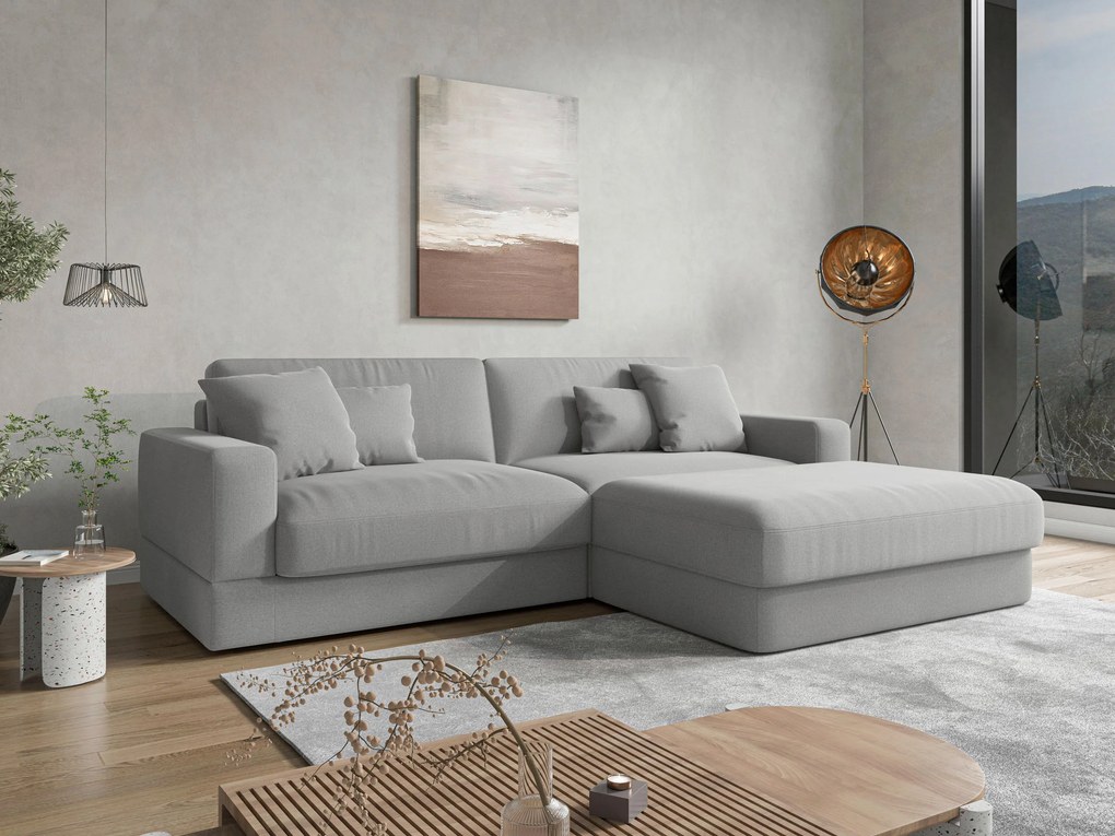 XXXLutz ROHOVÁ SEDAČKA, textil, sivá Sit & More - Sedačky - 000144027409