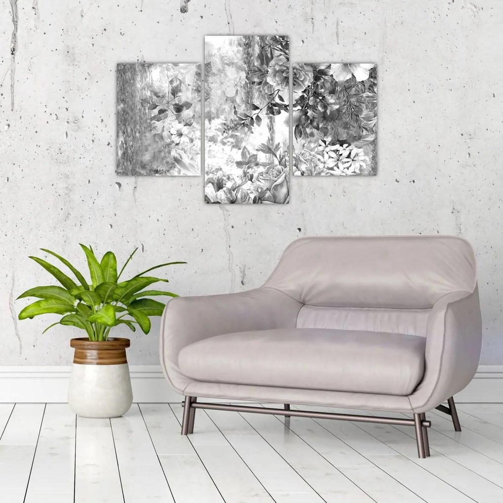 Obraz - Romantická záhrada (90x60 cm)