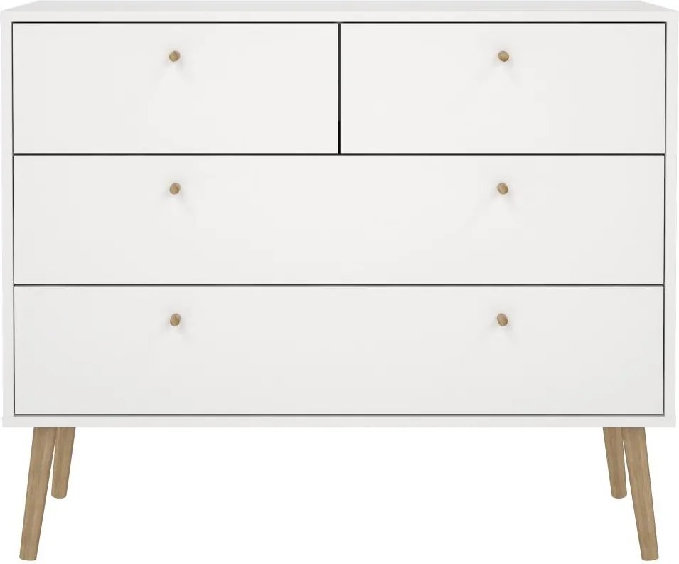 Komoda Boazy 98 cm biela