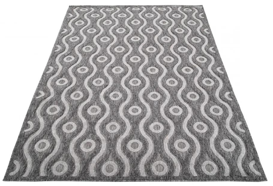 Kusový koberec Virginie sivý 80x150cm