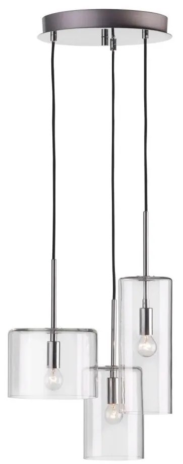 Markslöjd 105099 - Luster na lanku ROCKFORD 3xE14/40W/230V