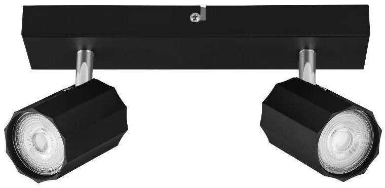 Livarno home Nástenné/stropné svietidlo (čierna)  (100393025)